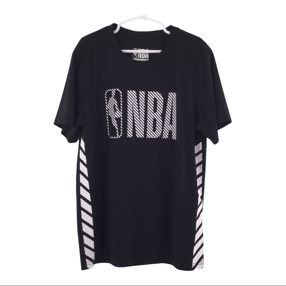 NBA Black &White Official Boy's Short Sleeve‎ Shirt